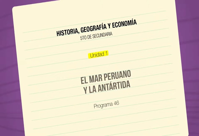 Capítulo N° 46 - El Mar Peruano y la Antártida